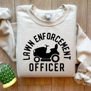 Gardener Dad Sweatshirt, Lawn Enforcement Officer Gift T Shirt, Lawn Ranger Tshirt, Fathers Day Sweater,Lawn Mower T-shirt, Gift For Dad,Bag