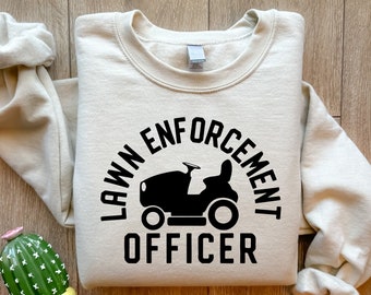 Gardener Dad Sweatshirt, Lawn Enforcement Officer Gift T Shirt, Lawn Ranger Tshirt, Fathers Day Sweater,Lawn Mower T-shirt, Gift For Dad,Bag