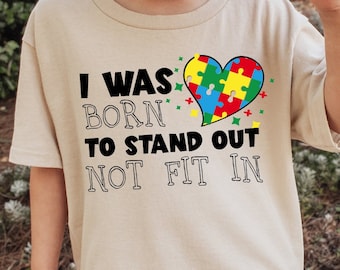 Autism Toddler T Shirt, Autism Awareness Gift Tee, Funny Autism Kids Tshirt, Autism Acceptance, Autism Kid T-shirt, Autism Shirt For Baby