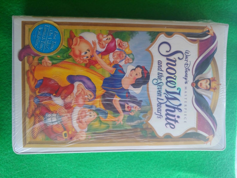 Walt Disney Snow White VHS Etsy