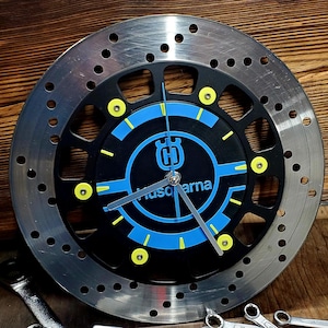 Brake disc clock - radio wall clock creeping - Husqvarna