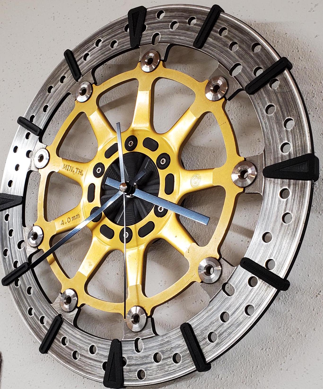 Brake disc clock - radio wall clock - KTM 640 LC4