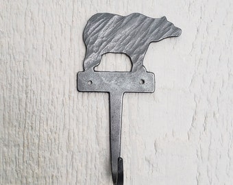 Handforged bear hook