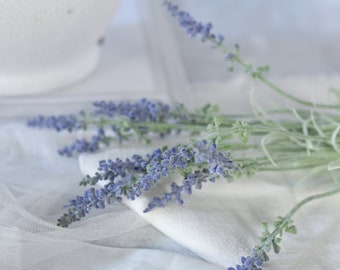 Artificial Lavender Bunch - High Quality Artificial Flower / DIY Florals / Bouquet / Wedding / Home Decoration / Decor / Gifts / Purple