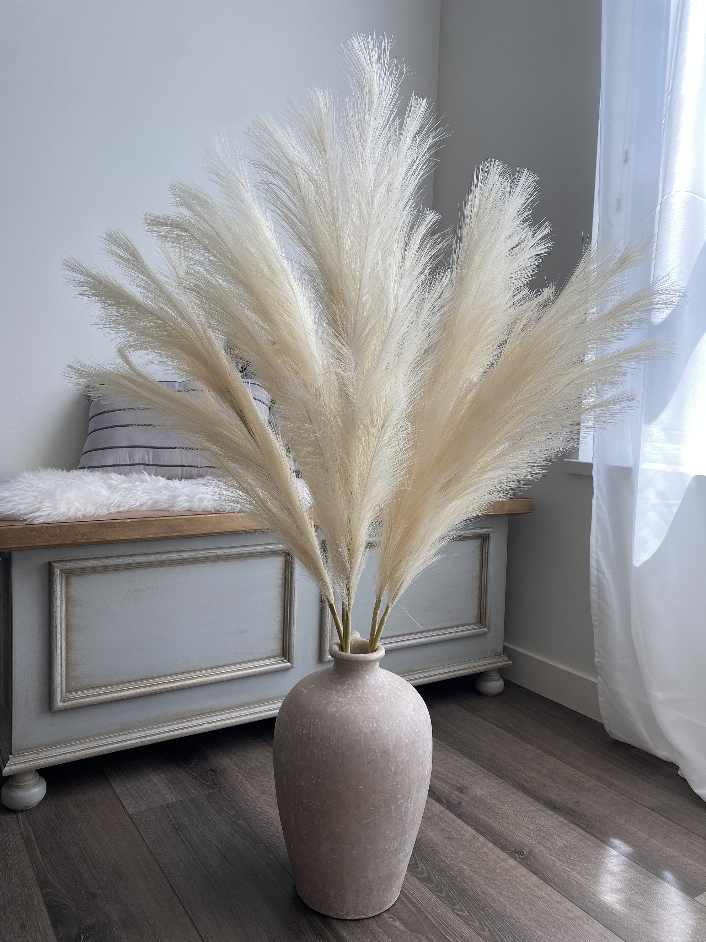 43" Detachable Pampas Grass in Cream / Wedding / Decor /