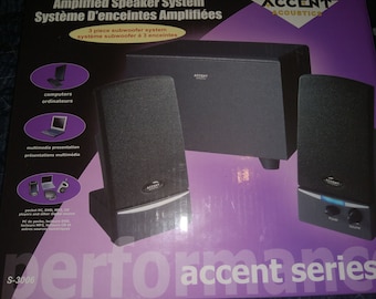 Accent akoestisch 3-delig subwoofersysteem