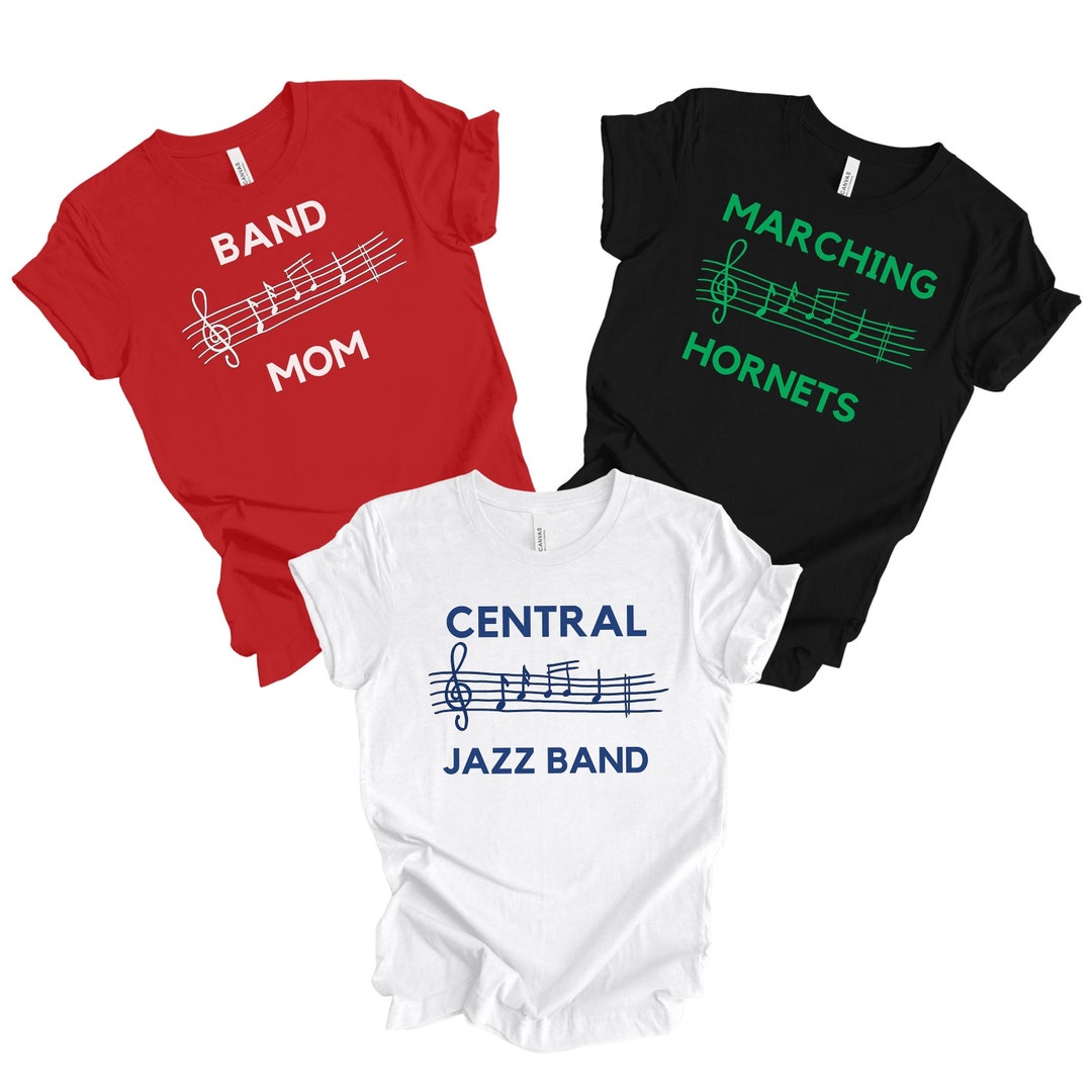 Custom Band Shirt Marching Band Shirt Custom Band Hoodie Etsy