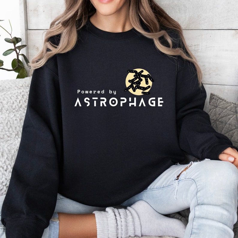 Project Hail Mary Unisex Sweatshirt, Astrophage, Bokinspirerad sweatshirt, SC-FI Bokälskare-tröja, Bokklubbspresent, Booktok-presentidé för flickor bild 2