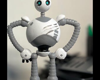 The Wild Robot Roz The Robot Figure Statue | Movie Character Roz The Robot