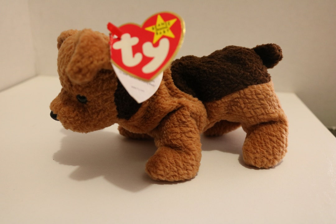 Ty Beanie Baby Tuffy the Dog,1996 Tuffy the Dog Original Beanie Baby