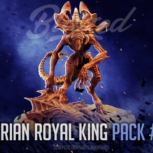 Alien ROYAL USURPER KING x 1 - Aliens - (Sculpted by Papsikels)