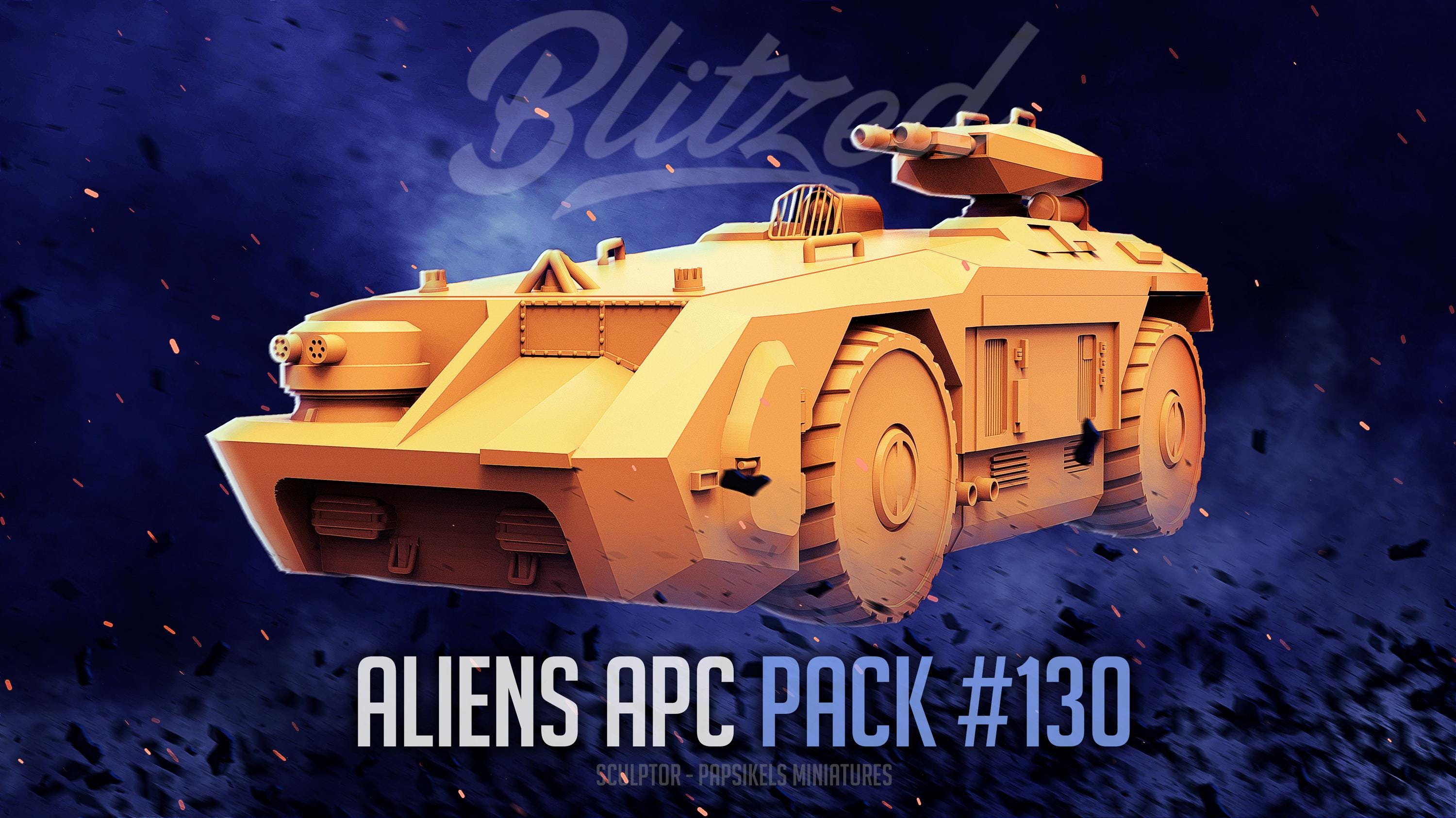 Marine APC X 1 - Aliens - (sculpted by Papsikels) - Etsy