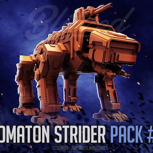 Helldivers Automatons X 1 FACTORY STRIDER - (sculpted by