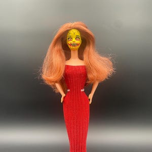 Red Green Monster Barbie