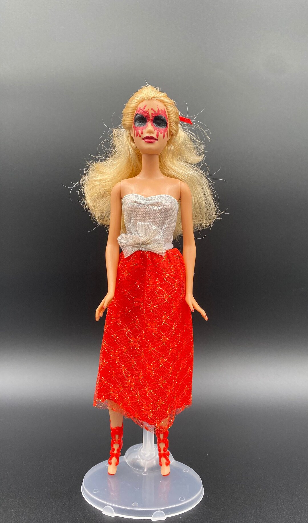 Unseeing Barbie Altered Barbie Doll: Unique Display Art - Etsy