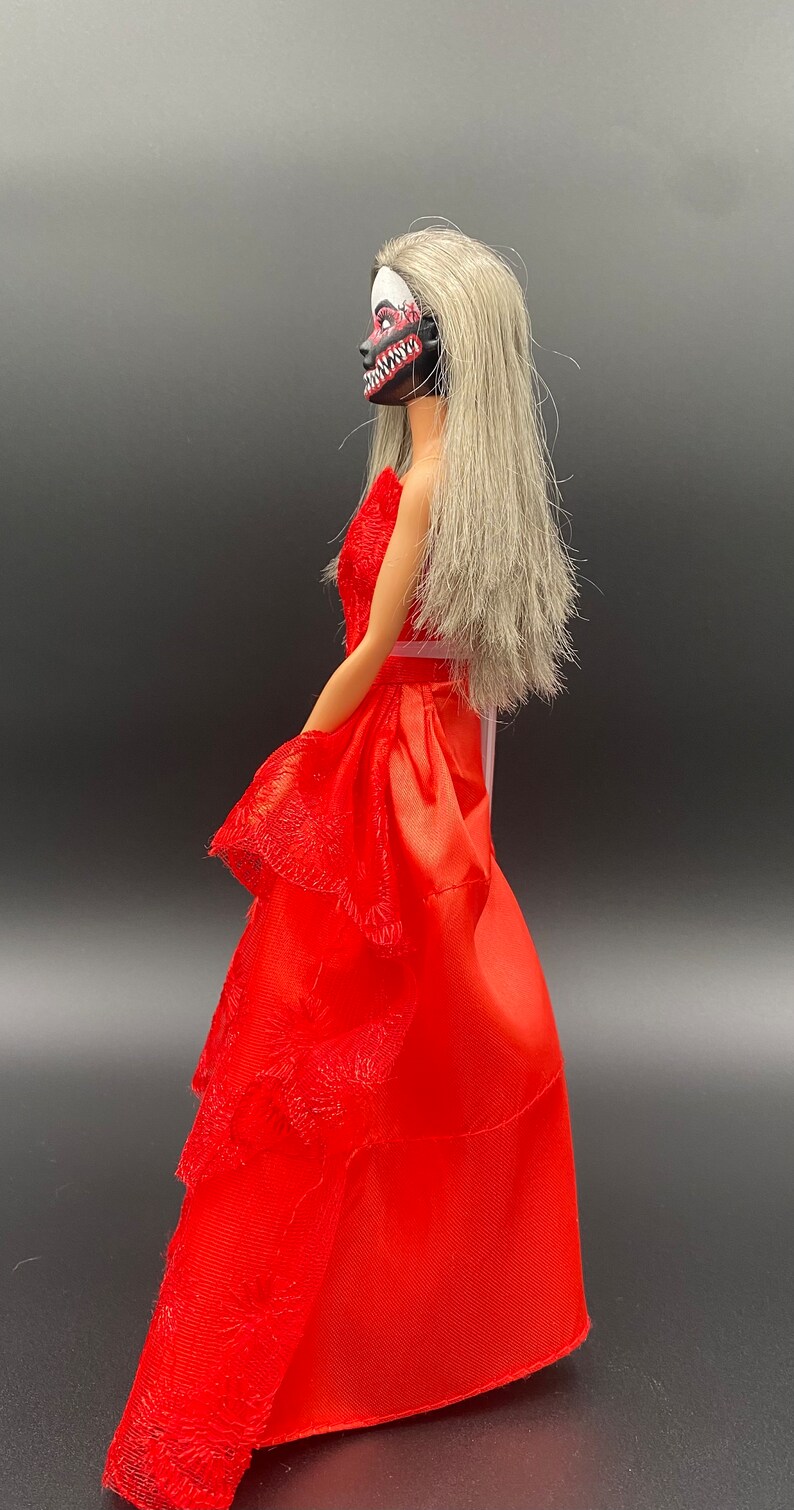 Red Monster Barbie - Etsy