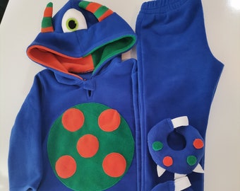 Baby Blue Monster Costume