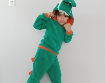 Green Dinosaur Cosplay Costume