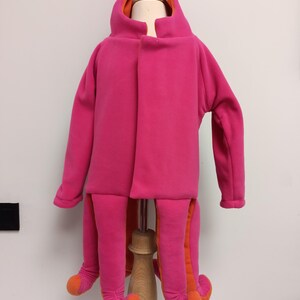 Ocean Animal Costume , Under the Sea Pink Octopus , Squid Hoodie Costume image 5