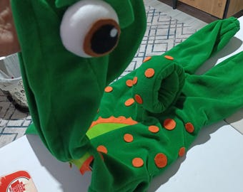 Green Chameleon Lizard Costume