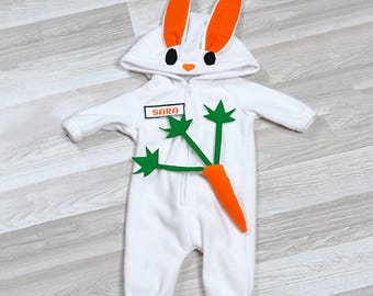 Fleece Rabbit Easter Costume