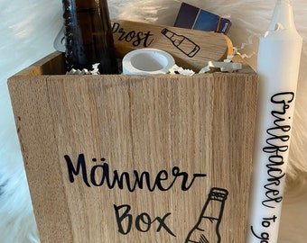 Männerbox Geschenk für Männer