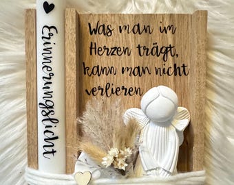 Geschenk Trauer, Trostlicht, Geschenk Erinnerung