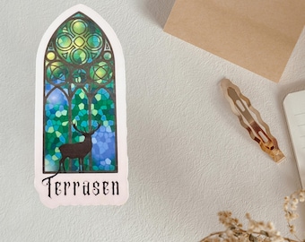 Trono de Vidro - Janela Terrasen