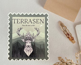Trono de Vidro - Selo Terrasen