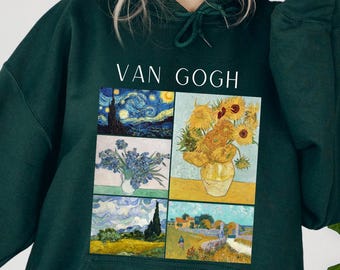 Van Gogh Paintings Sweatshirt: Art Lover Gift
