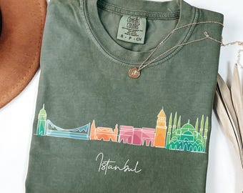 Comfort Colors Istanbul T-Shirt: Turkey Travel Souvenir