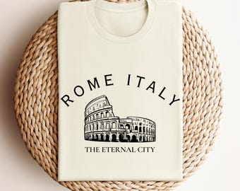 Rome Italy T-Shirt: Eternal City Colosseum Souvenir