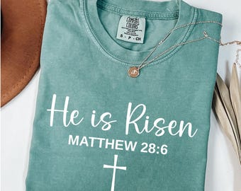 Comfort Colors Christian Shirt: Minimalist Faith Quote Sweatshirt