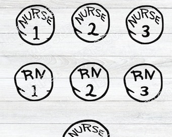 Nurse Thing SVG, Nurse&#39;s Appreciation Gift For Your Medical Professional Living The Nurse Life Or Aspiring Nursing Student. Digital Cricut