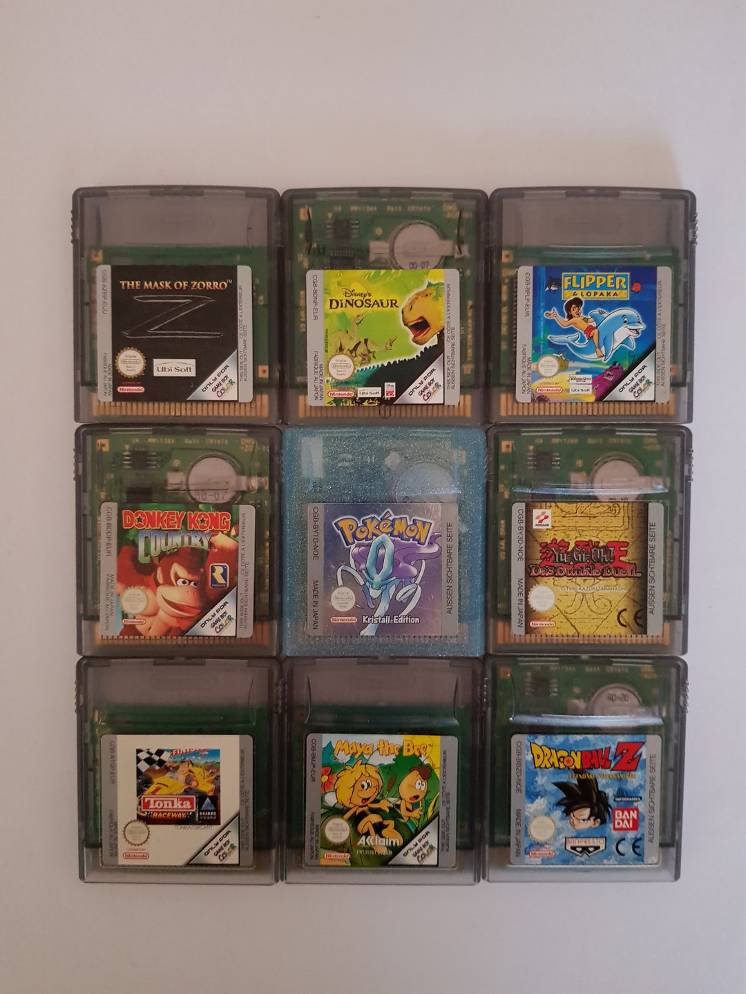 Nintendo Gameboy Color Games PAL EUROPE Etsy