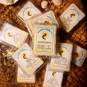 MAX LOAD Soy Wax Melt/Tart 6-Pack Clamshell - Hand-Poured Highly Scented Enjoyment for your Home or Office - You Choose Fragrance