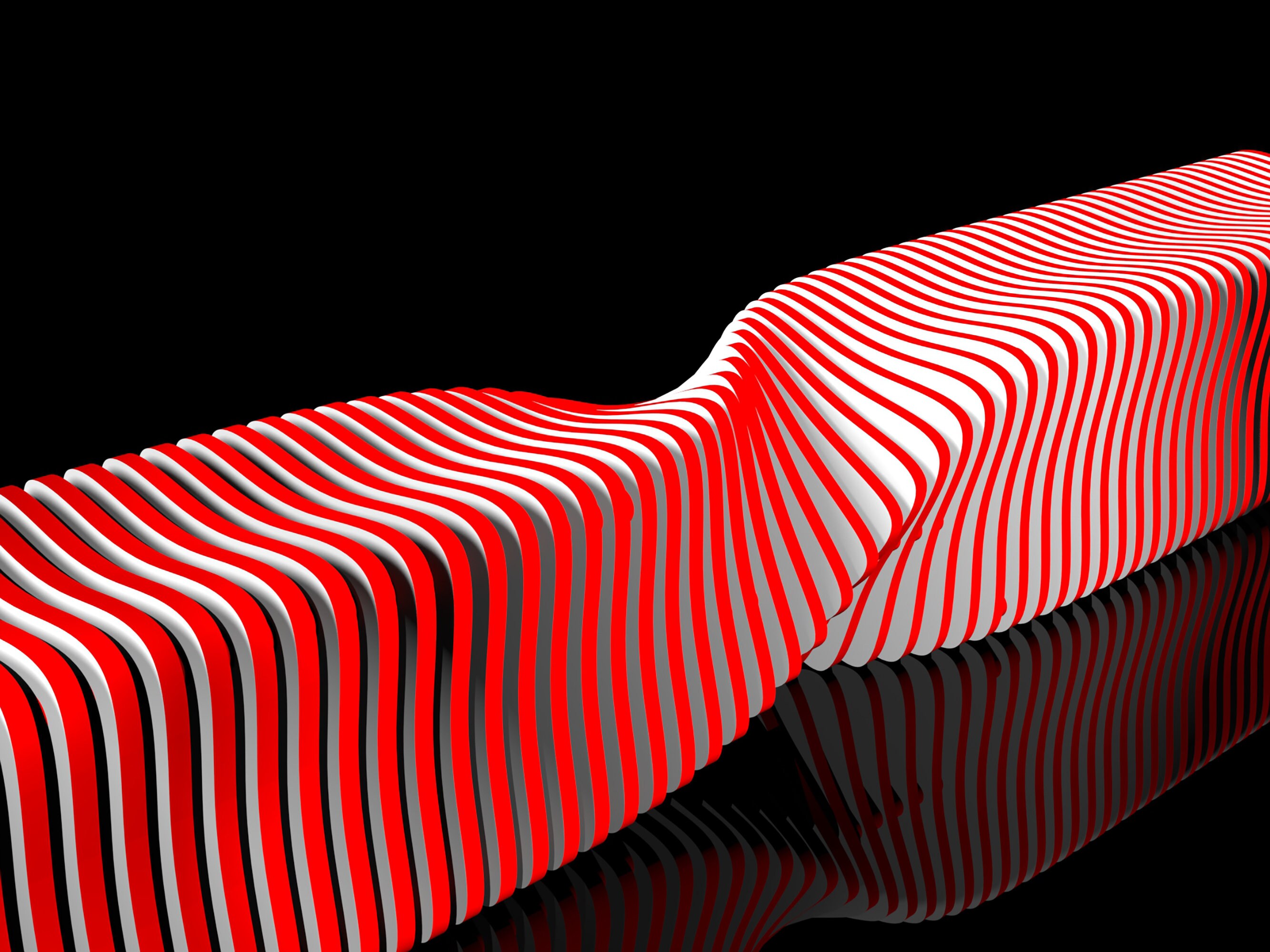 Enchanting Forest Bench - Parametric Style Wooden Furniture Design ...