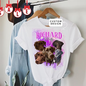 Custom Bootleg Rap Tee, Custom Dog Bootleg Shirt, Custom Dog Shirt, Personalized Dog Bootleg Shirt, Custom Dog's Version, Dog Shirt