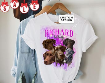 Custom Bootleg Rap Tee, Custom Dog Bootleg Shirt, Custom Dog Shirt, Personalized Dog Bootleg Shirt, Custom Dog's Version, Dog Shirt