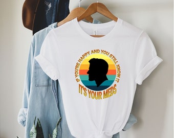 Si vous êtes heureux et que vous le savez, c'est votre chemise de médicaments, chemise de pharmacie, chemise de médicaments, chemise drôle de médicaments, chemise antidépresseur