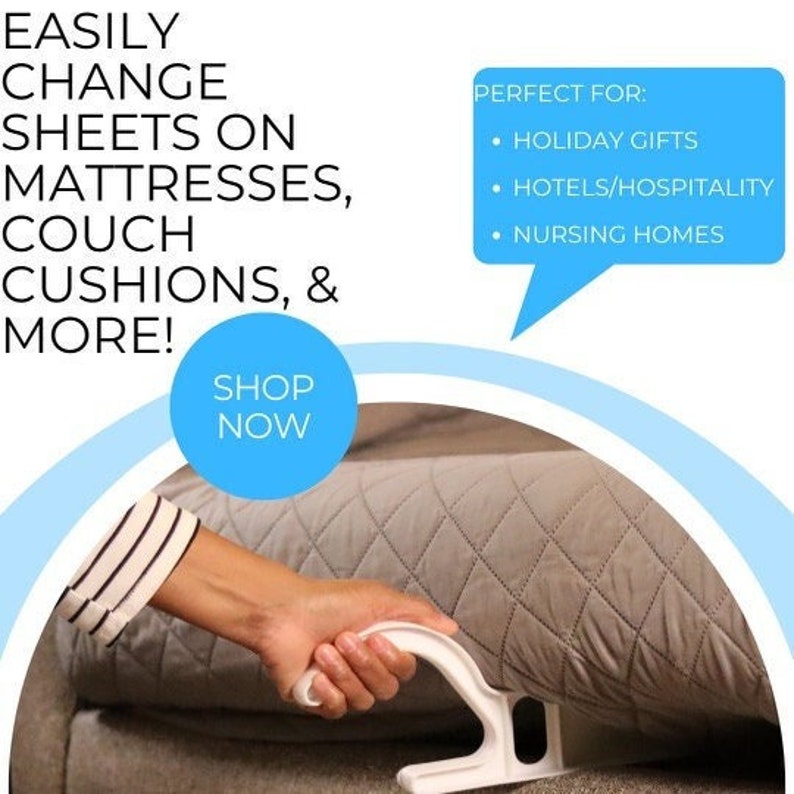 Mighty Mover Mattress Lifterbed Sheet Maker Mattress Wedge Etsy