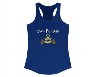 Camiseta sin mangas Gym Princess Girl Camisetas de entrenamiento para niñas Camisetas de entrenamiento para mujer Camisetas de gimnasio motivacionales para mujeres Camisetas de cardio Camiseta sin mangas para gimnasio