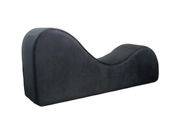 Chaise longue Love pour couple Divan de l'amour noir