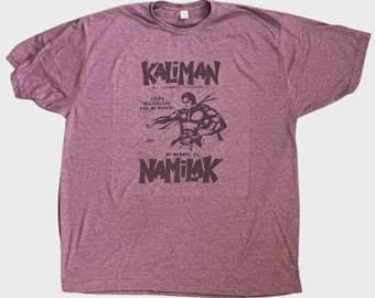 Kaliman El Hombre Incrível Camiseta com Design Gráfico Retrô Vintage, Estilo Macio, Ideia para Presente