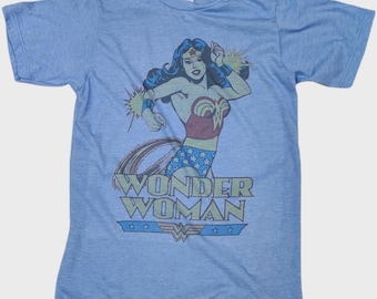 Wonder Woman T-shirt design graphique rétro vintage doux Style cadeau