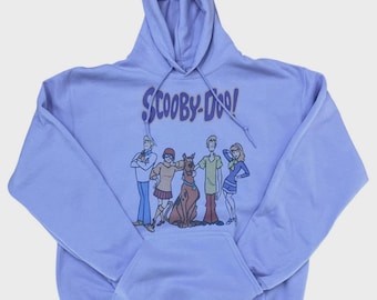 Scooby Doo Retro Vintage Graphic Design Hoodie 90s