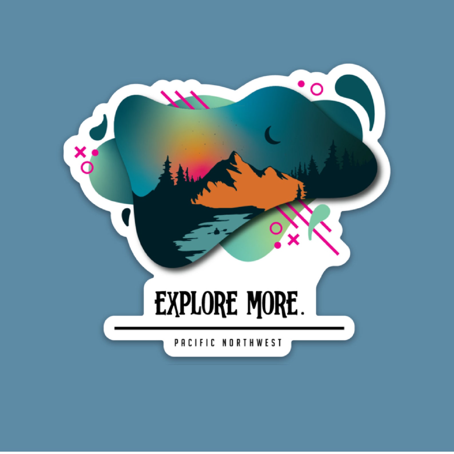 Explorermores Explore More. - Sticker - Etsy