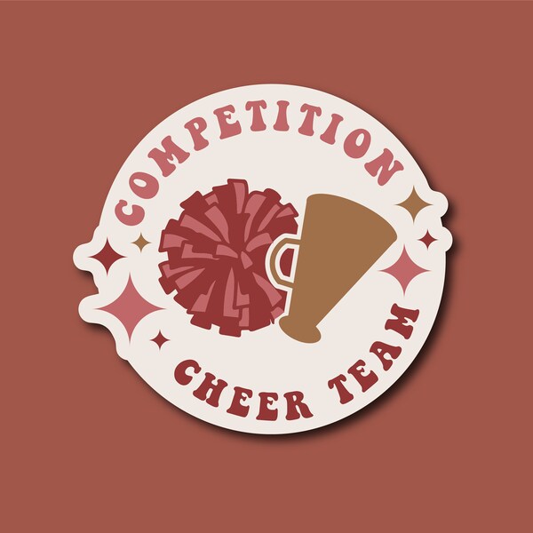 Competition Cheer Team - Sticker