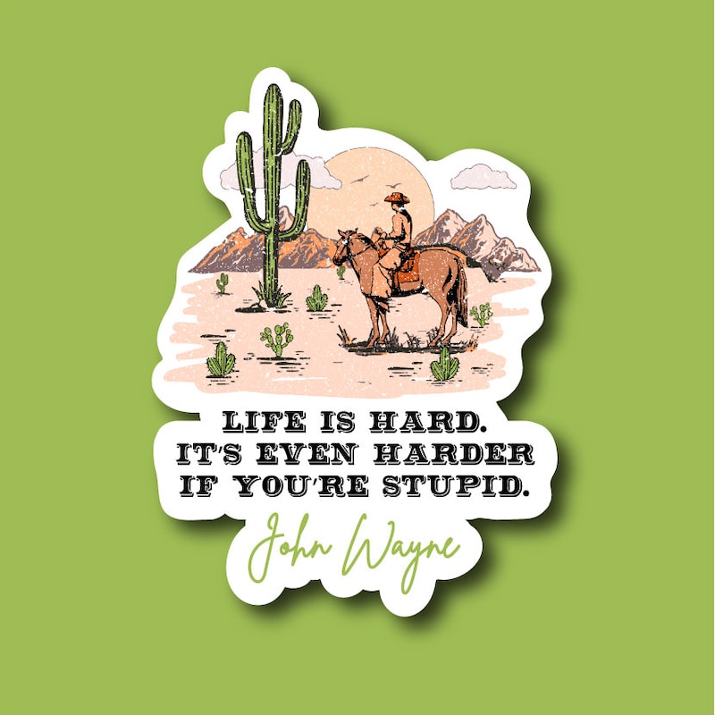 John Wayne Quote - Etsy