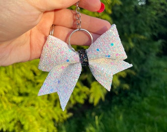 Mini Cheer Bow Keychains (CUSTOMIZABLE)